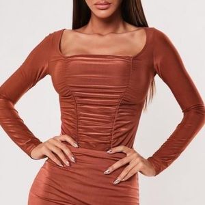 Missguided ranched bodysuit